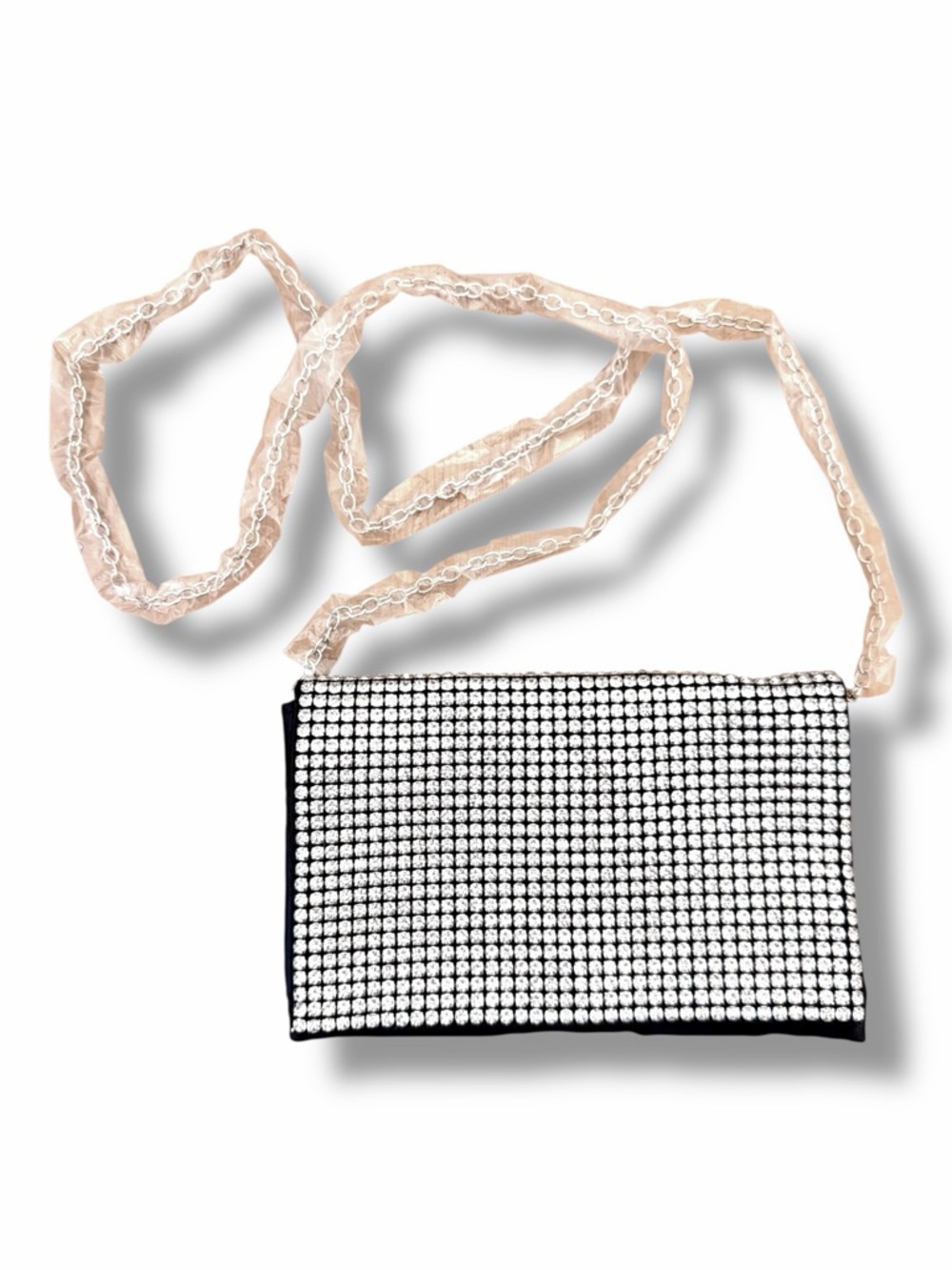 Amber Sceats Stella Crystal Crossbody Evening Bag Rhinestone Clutch